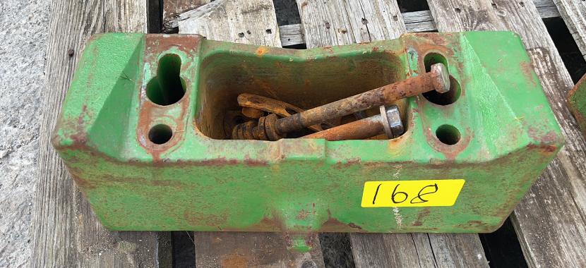 John Deere Cast Iron Weight Bracket