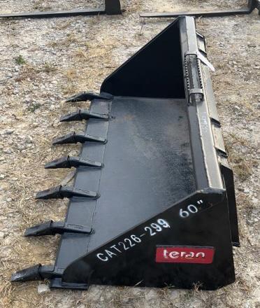 Teran 60" Skid Steer Tooth Bucket