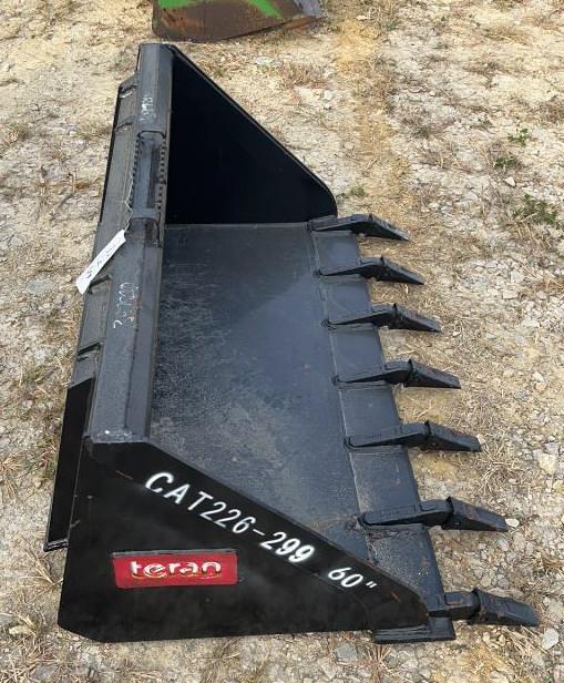 Teran 60" Skid Steer Tooth Bucket