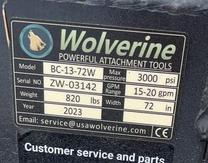 Wolverine 72" Brush Cutter