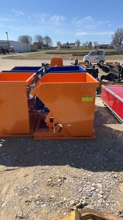 Greatbear Orange Self Dumping Hopper
