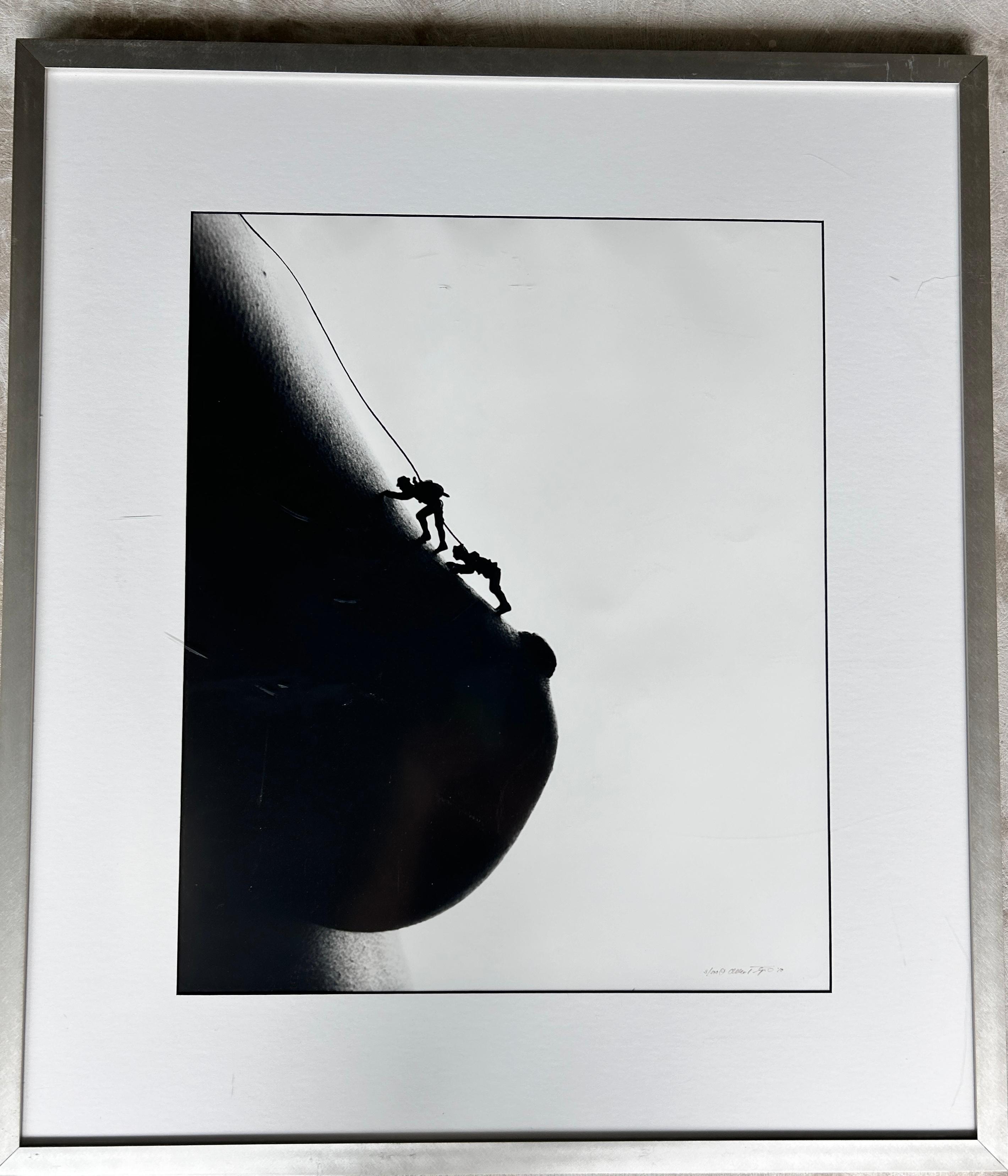 Signed Bodyscapes by Allan I. Teger "Mountain Climber "