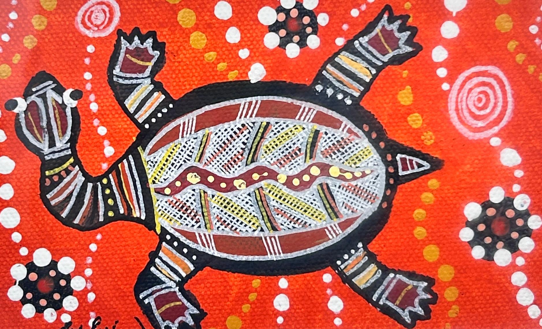 Australian Aboriginal Turtle painting