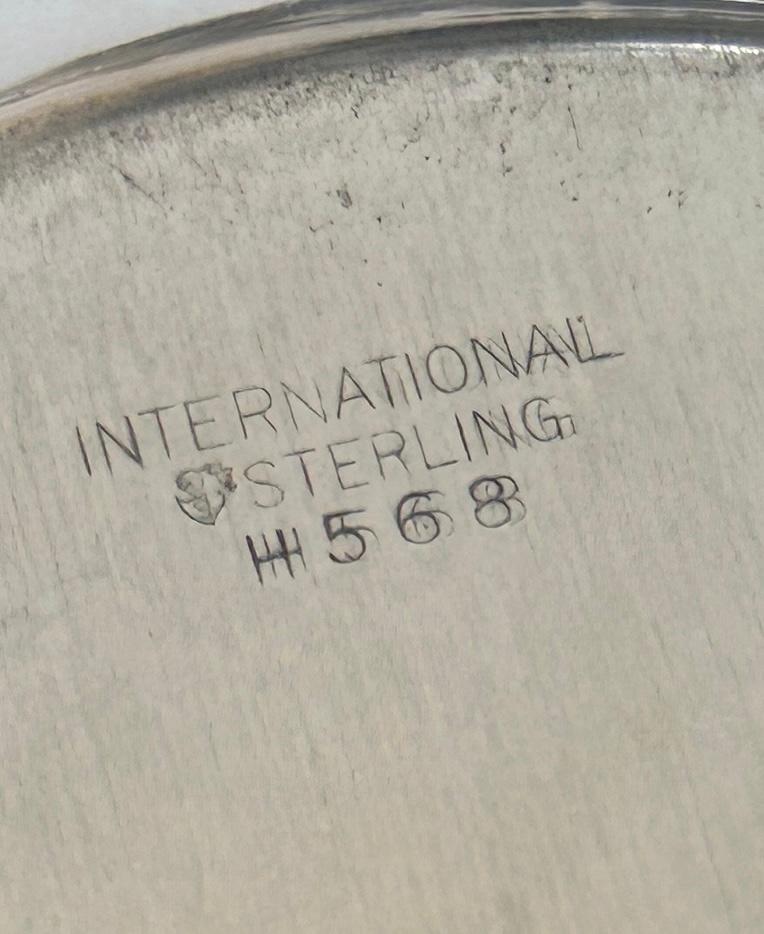 12 international silver sterling plates TW 1737G
