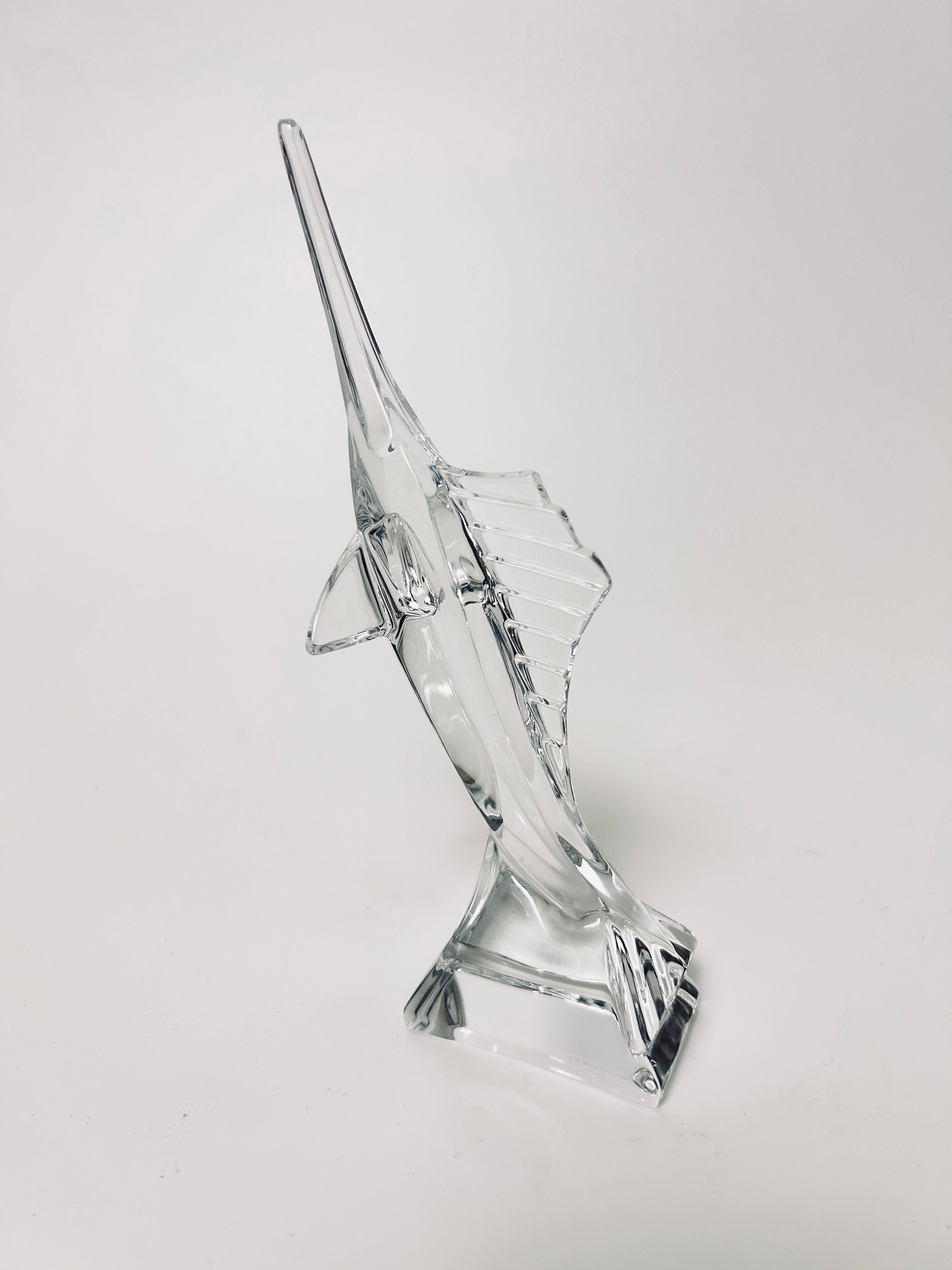 JG Durand Glass Swordfish