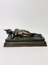 Reclining Bronze Guanyin