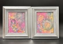 Pair of Original Paintings Drita Dawn O/C