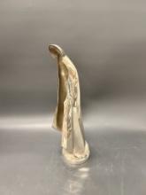 MCM Silver Plate Virgin Mary Hand-wrought Los Castillo
