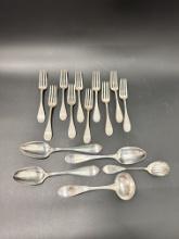 15 Coin Silver Utensils