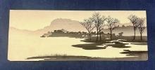 Manner of Takahashi Shotei (Hiroaki, 1871-1945) Woodblock