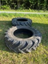 2 Rear Tractor Tires