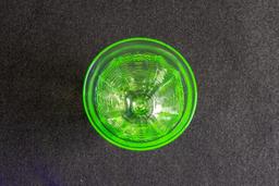 Antique Uranium Malt Glass