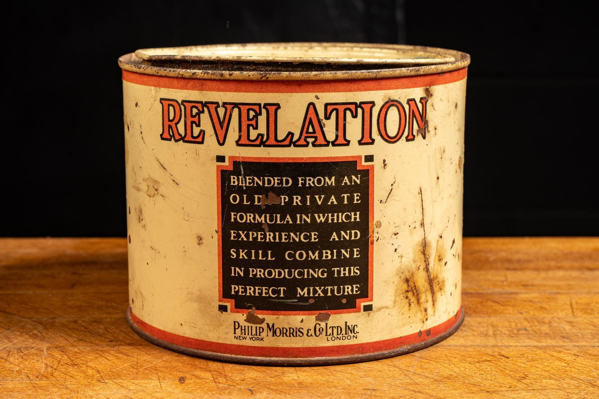 Vintage Revelation Pipe Tobacco Can