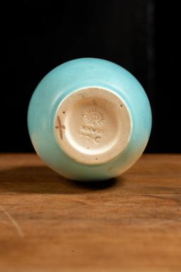Small Rookwood Pottery Vase in Blue