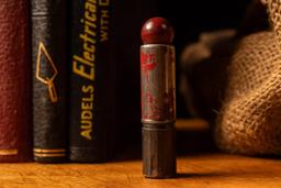 Vintage Lipstick Lighter in Red