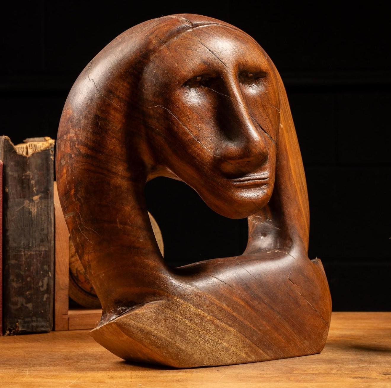 Ripples, Wooden Carved Sculpture, c. 2009