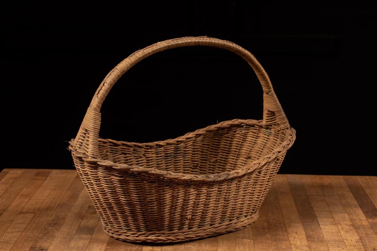 Primitive Wicker Basket