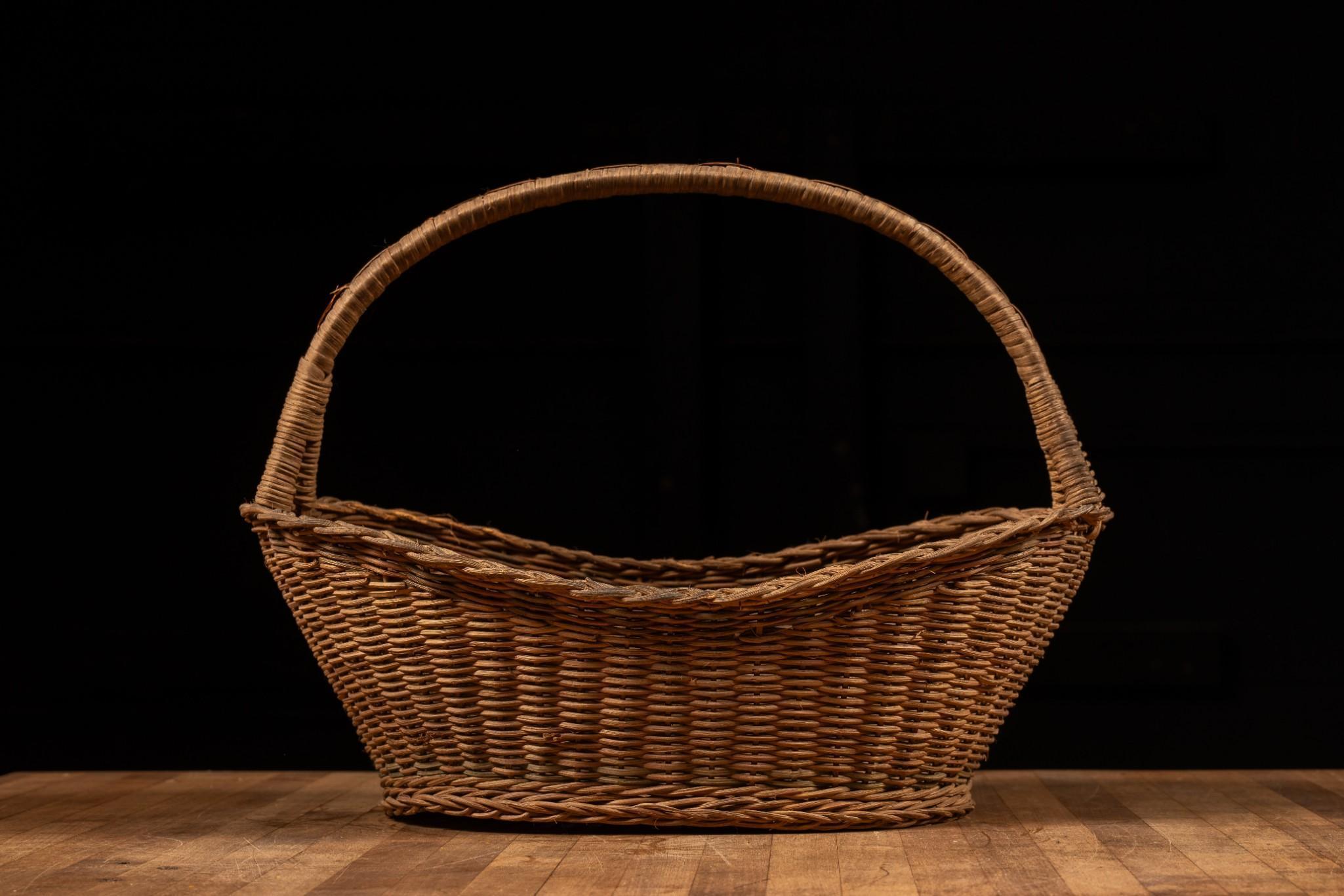 Primitive Wicker Basket