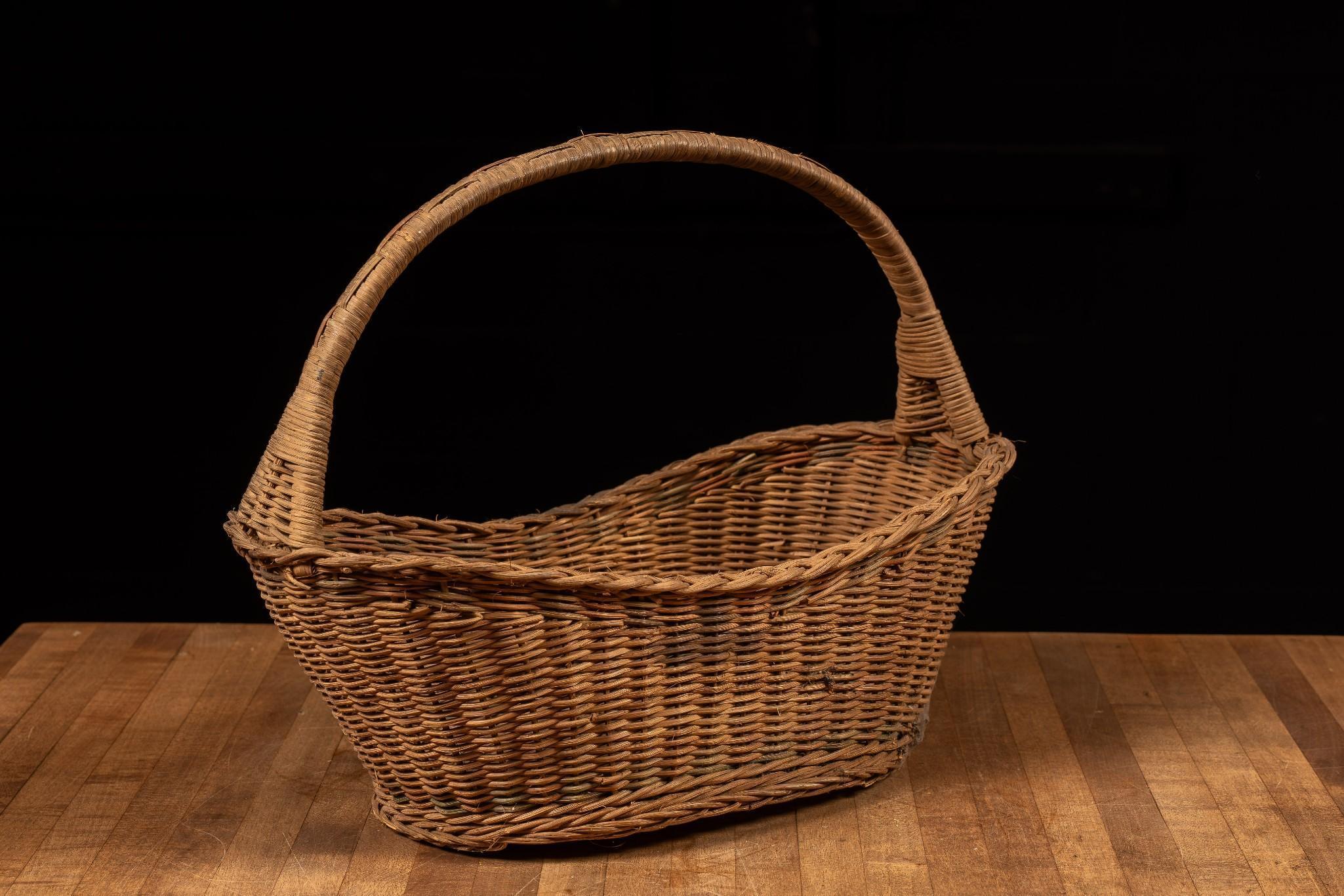 Primitive Wicker Basket