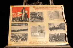 Vintage Book of Large Socialist Propaganda Posters