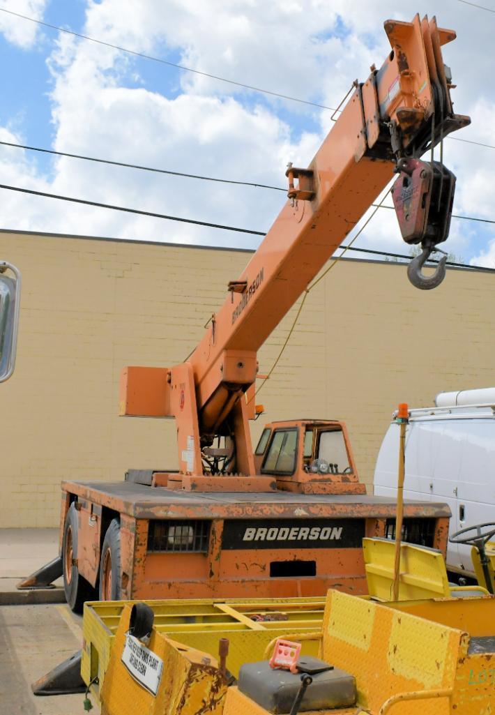 Broderson Model IC2002B, 30,000-Lbs. Capacity Carry Deck Mobile Crane