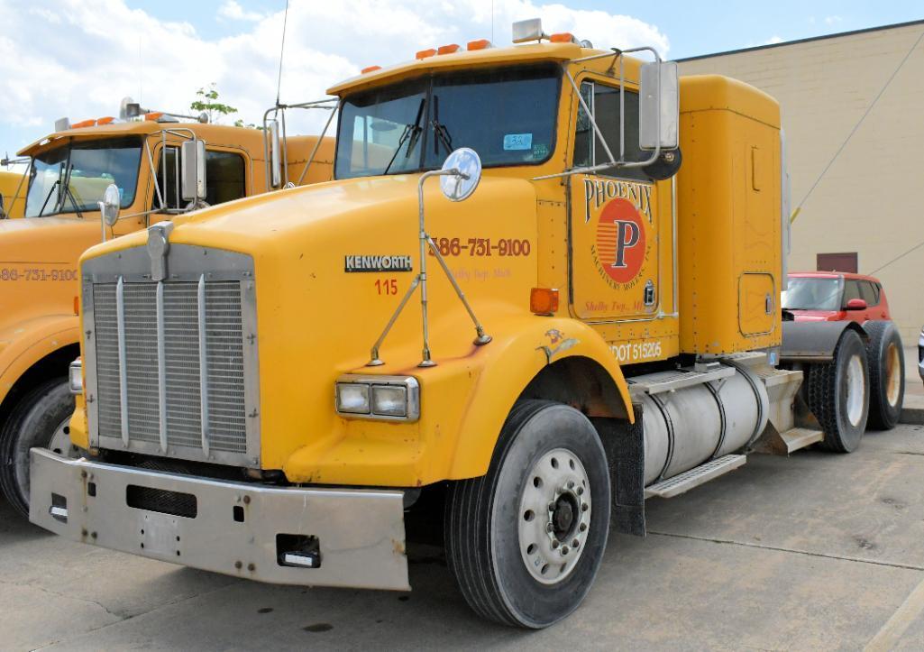 1992 Kenworth Model T800 Tandem Axle Semi-Tractor