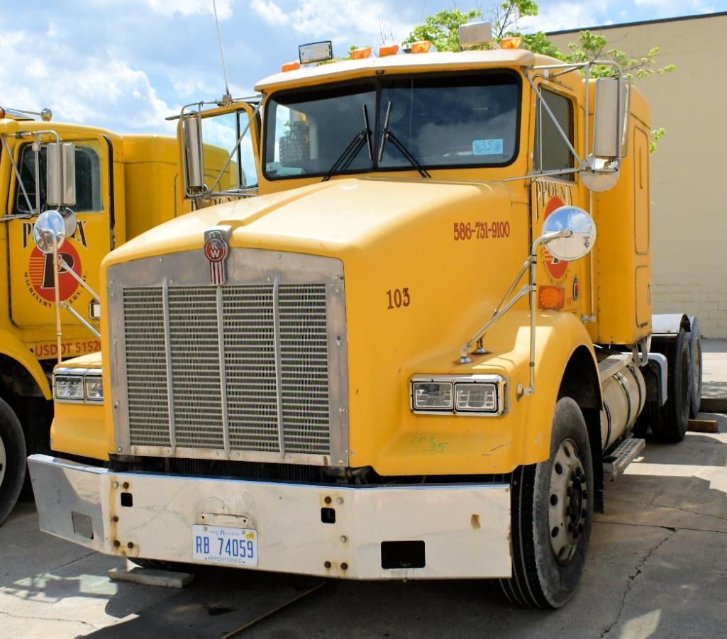 1988 Kenworth Model T800 Tandem Axle Semi-Tractor