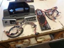 Ranger dash ignition & switch panel with fuse panel gray and black in color