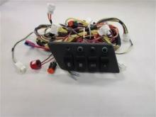 Rocker / breaker switch plastic panel, part number AD-050-544
