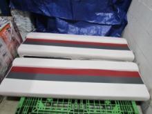 Pontoon 55 DLX bench seat cushion set, part # 3914723