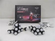 XK Glow App Controlled Advanced LED Motorcycle Lighting set of (20), part # XK4PBOATPOD
