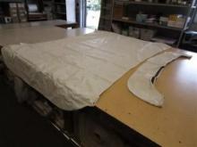 Shademate universal bimini top with boot, part # 45457-TBVWHT / 80319WHT