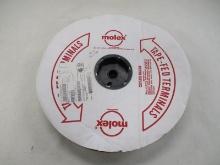 Mylar tape-fed terminals (qty 1000) of Molex InsulKrimp 0.250" quick disconnect