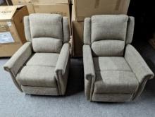 RV camper recliner pair (2), part # 759298