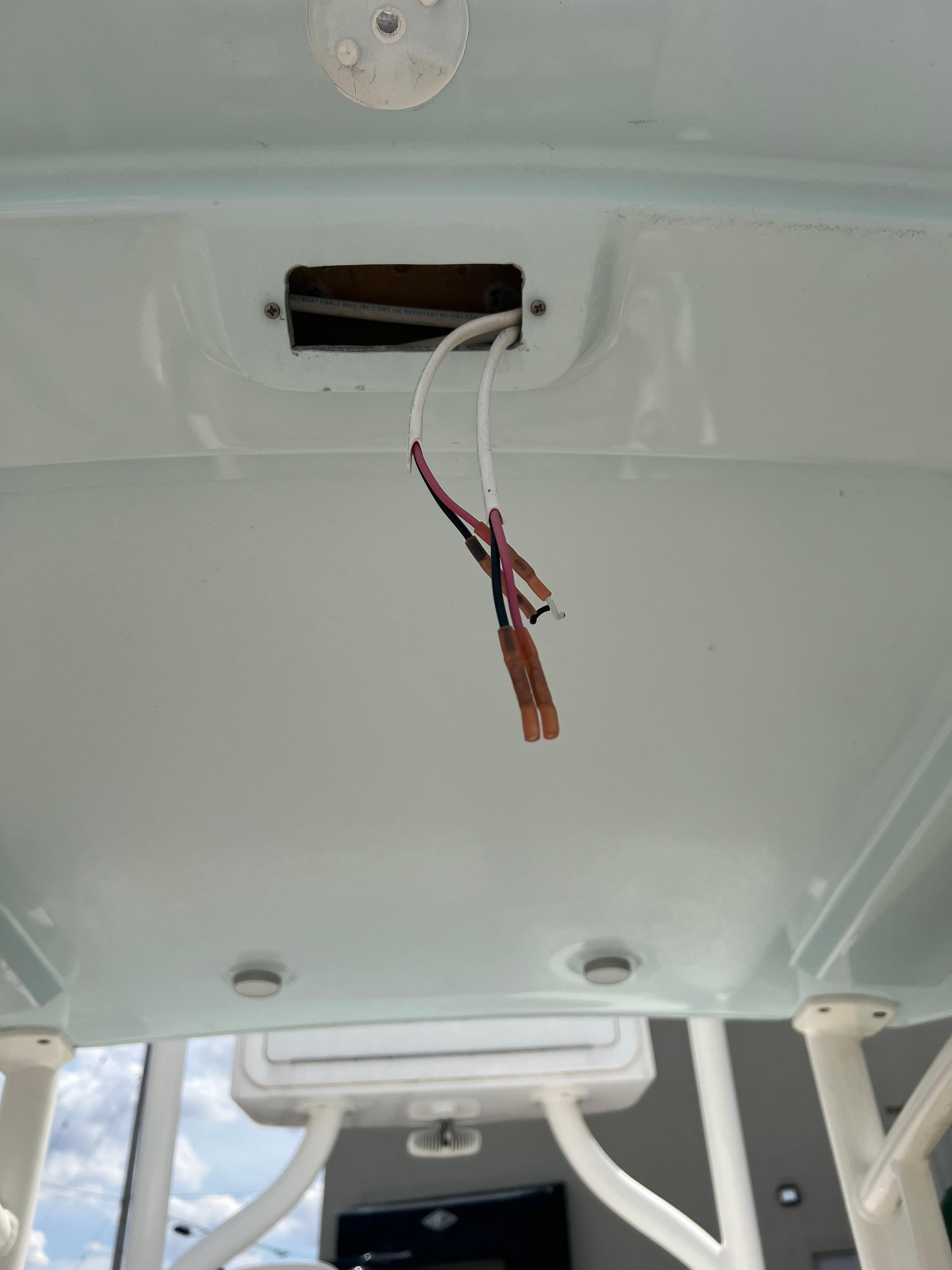 Ranger boat hard t-top w/ lights
