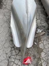 Pontoon log 27' 6" (332") long single marine boat