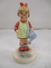 M.J. Hummel Goebel Little Gardner Die kleine Gartnerin figurine, part # 74 TMK-6