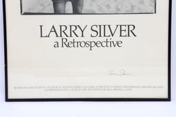 Larry Silver Signed Poster- A Retrospective 1984