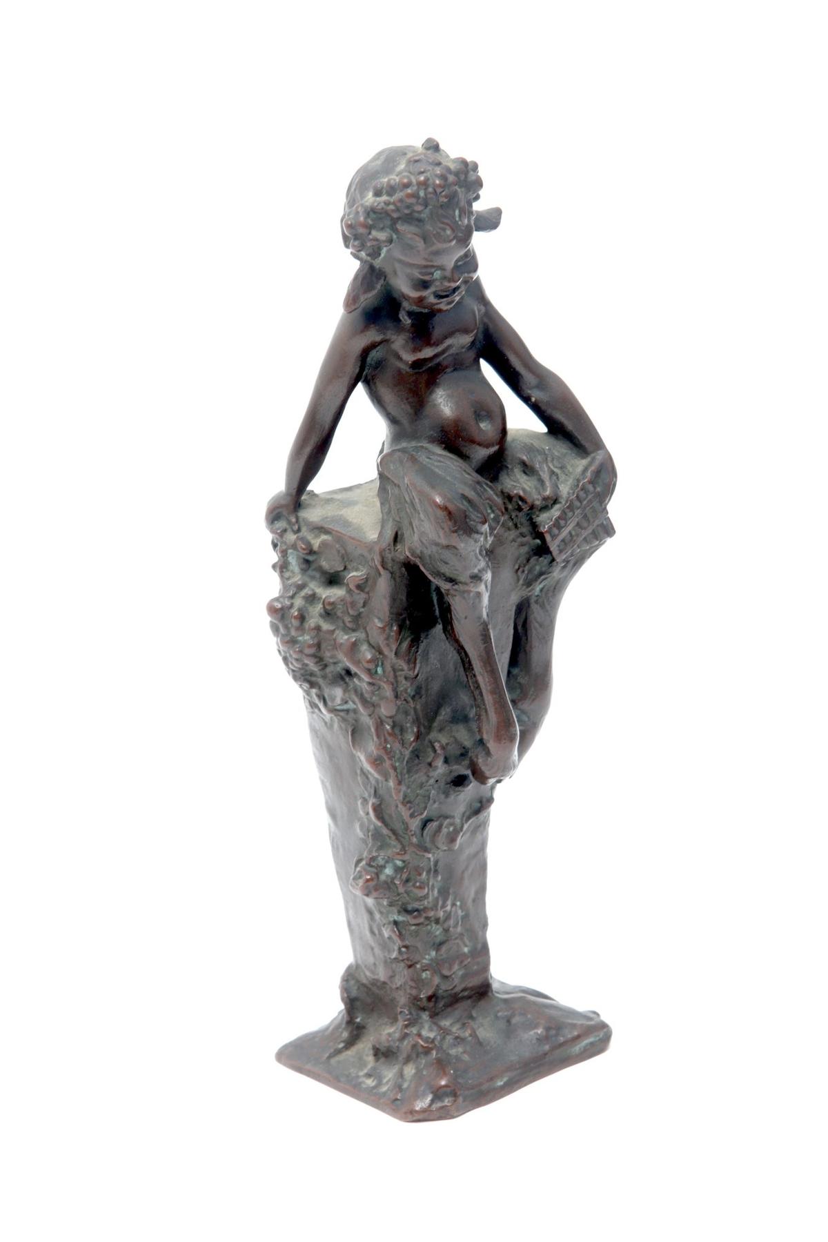 Bronze Faun Statue