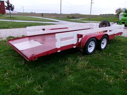 Ja-mar 18' car trailer w ramps