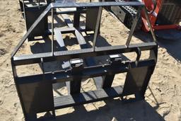 Heavy duty skid steer forks