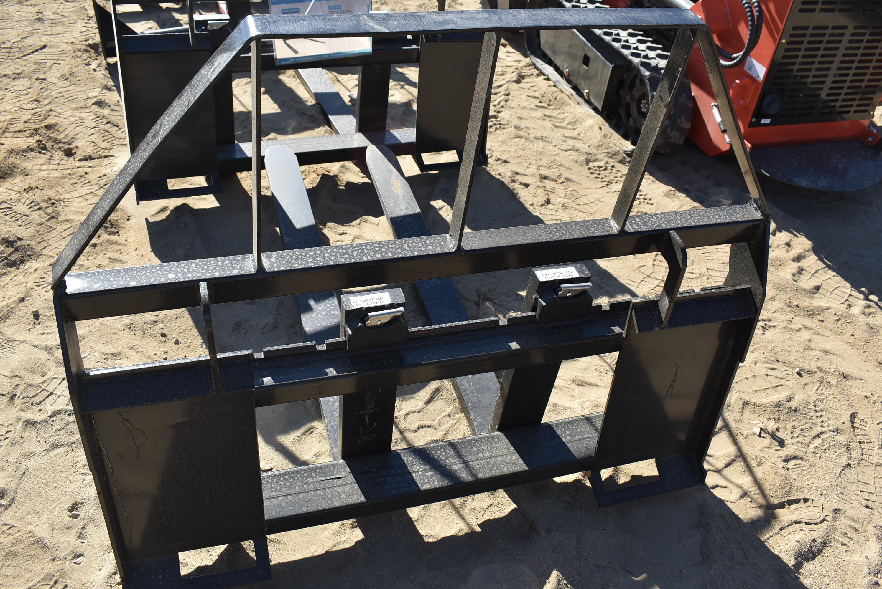 Heavy duty skid steer forks