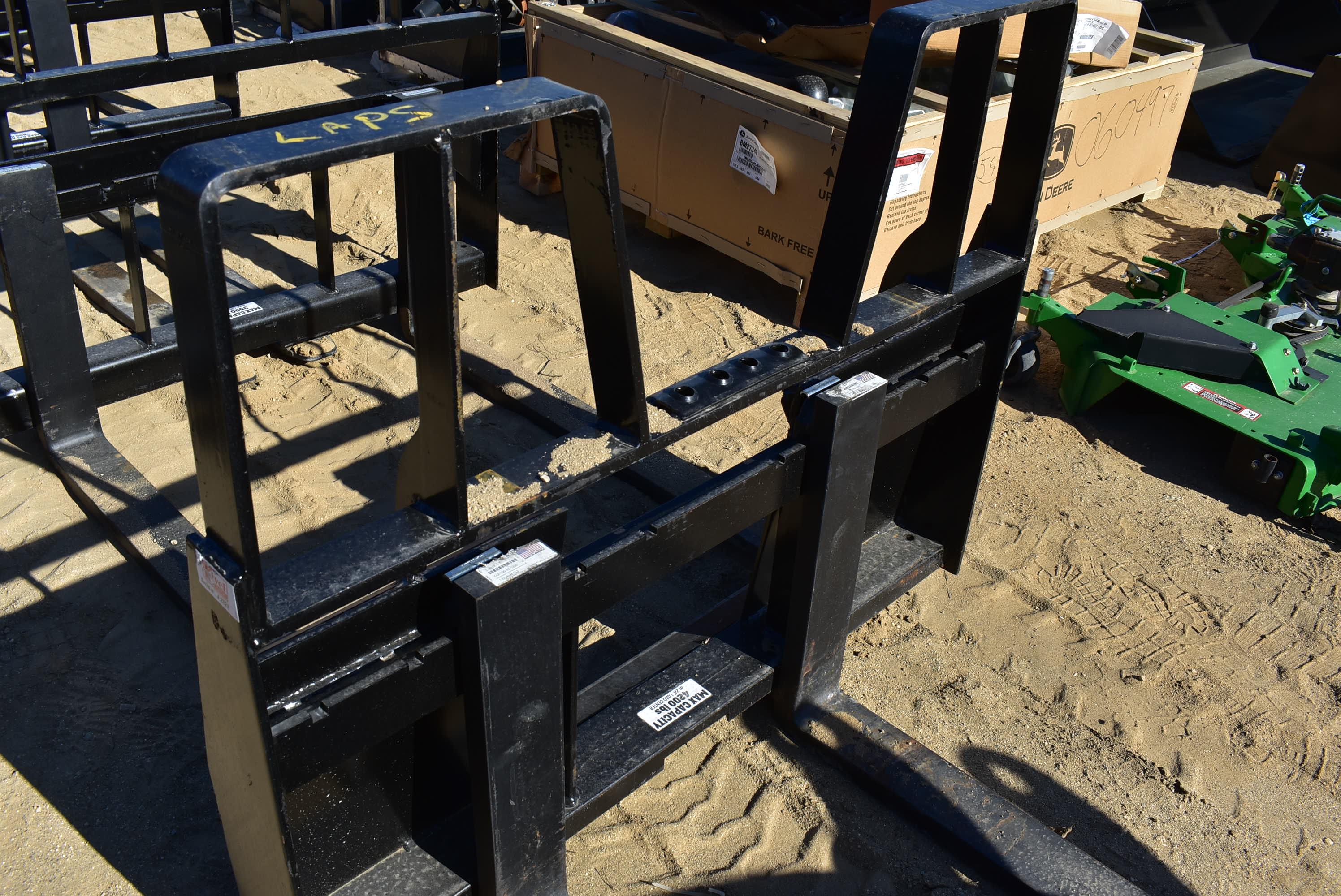 24" skid steer forks