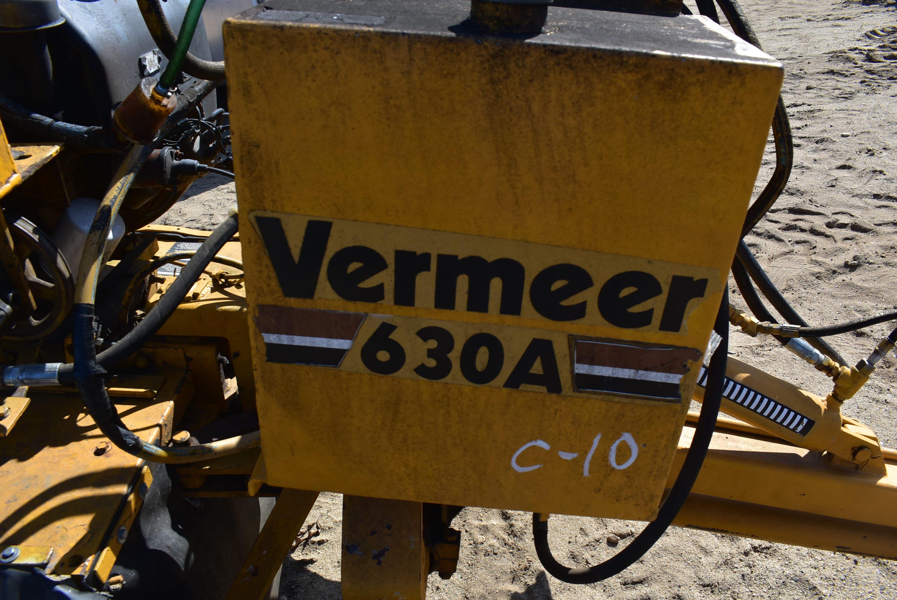 Vermeer 630A stump grinder