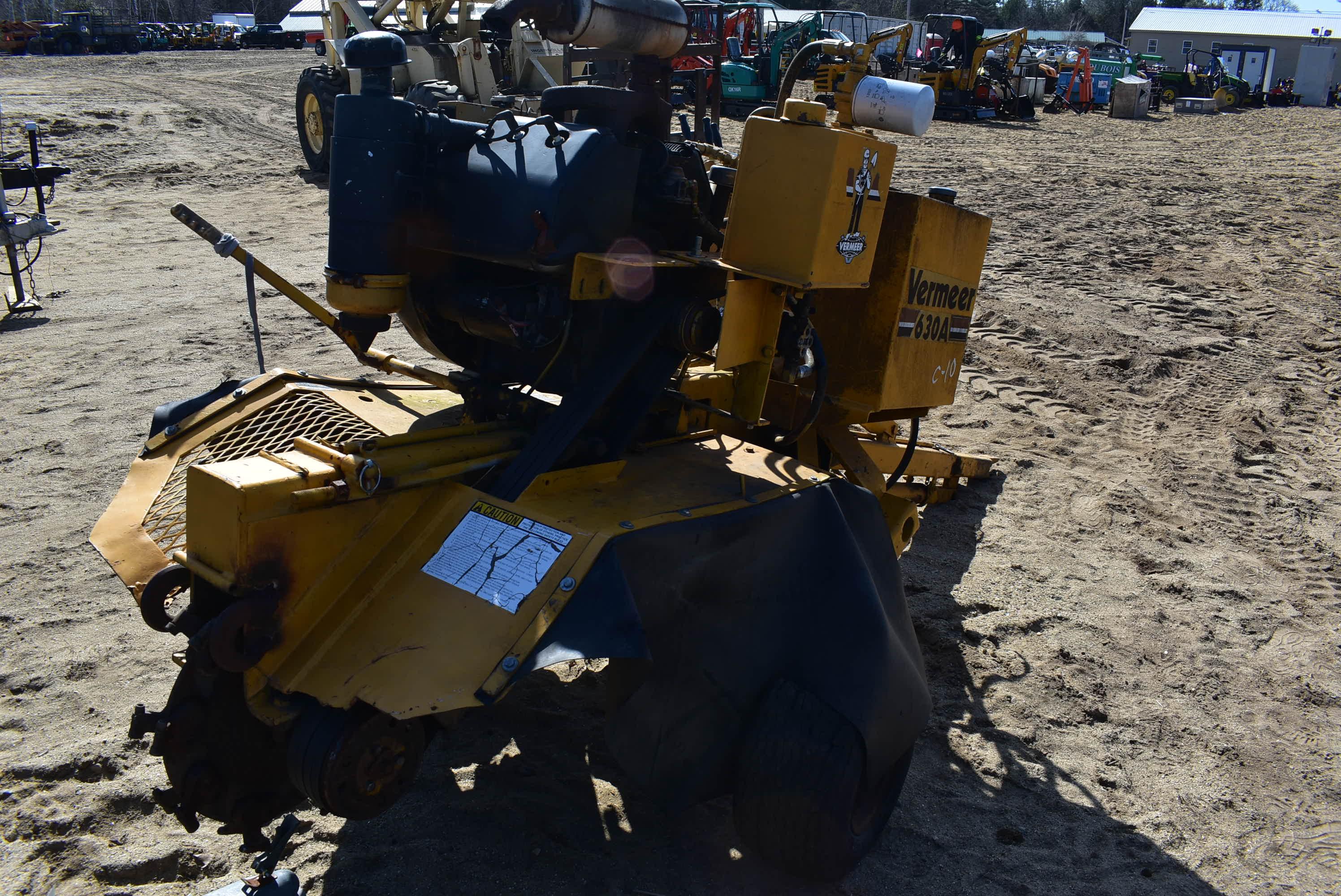 Vermeer 630A stump grinder
