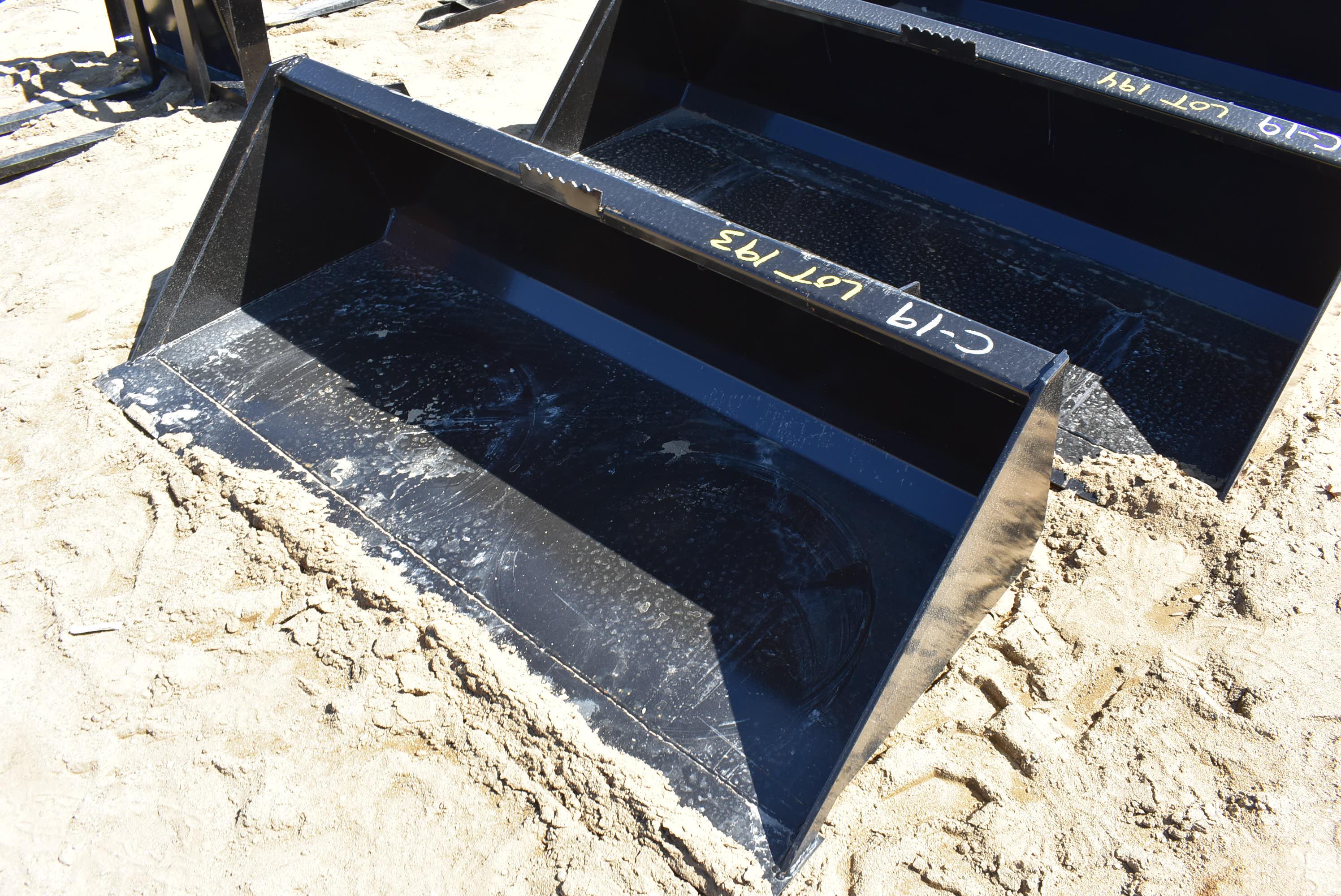 Swict 66" skid steer bucket attachment