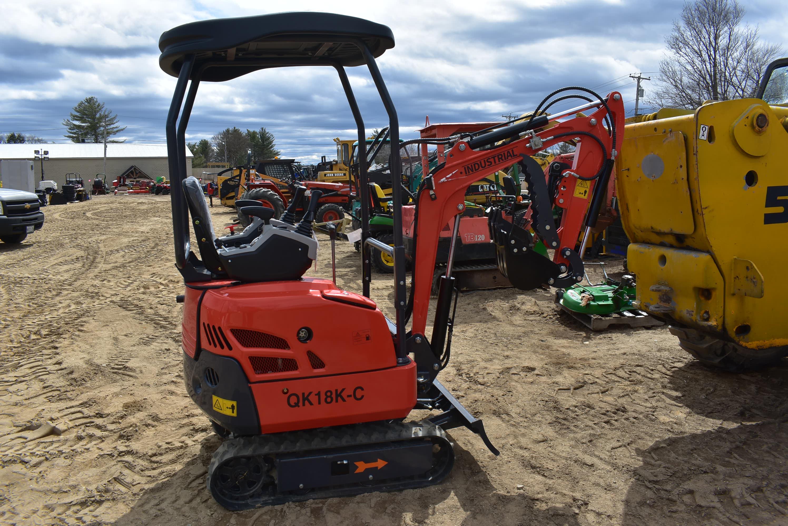 2024 AGT mini excavator, mod. QK18K-C