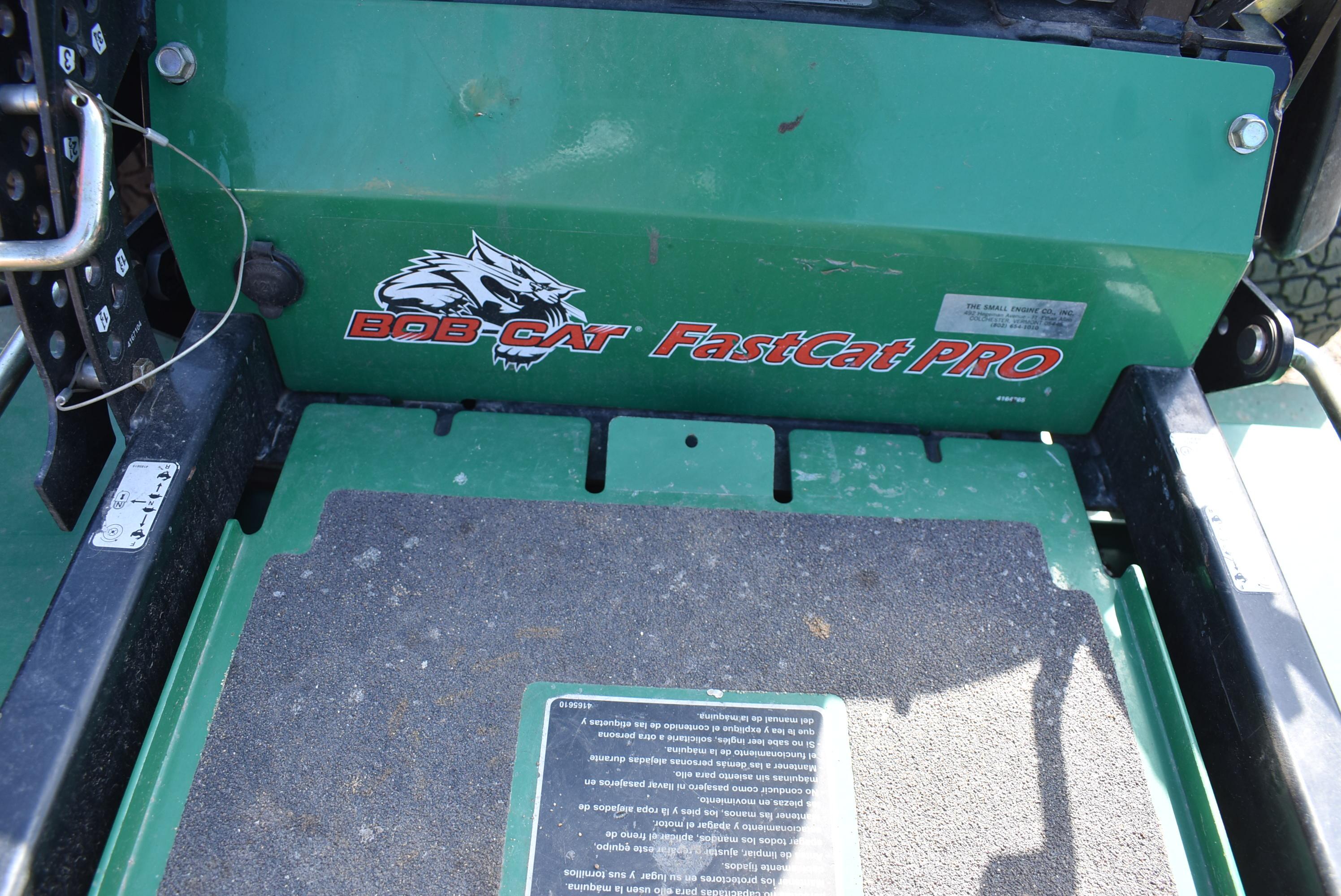 Bobcat Fastcat Pro zero turn mower