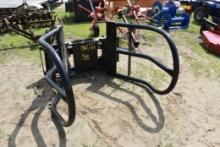 HLA bale squeeze skid steer attachment