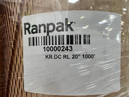 Ranpak Brown Paper 20" 1000' Rolls